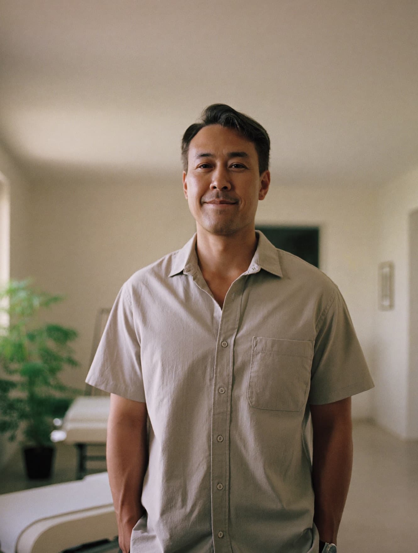 Illustrative portrait — Medical director, Functional-medicine clinic